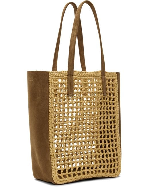 Khaite Brown Small Zoe Tote