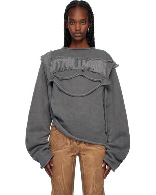 Ottolinger スウェットシャツMULTLINE CREWNECK