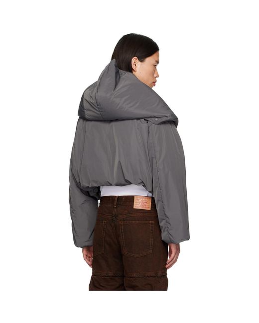 Y. Project Gray Snap Off Jacket for men