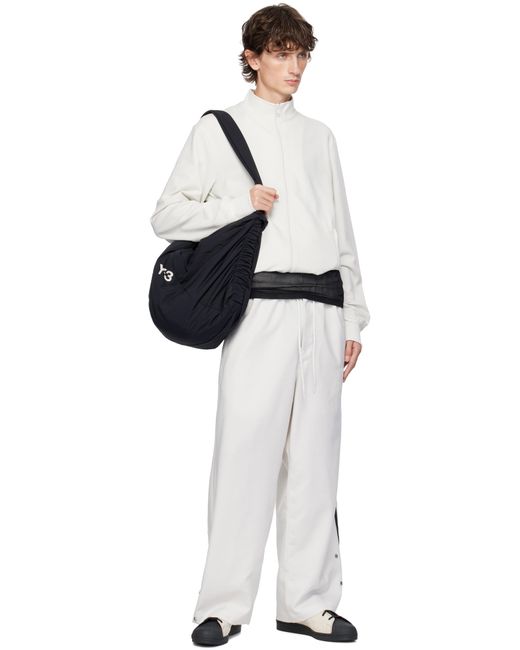 メンズ Y-3 ブラック＆オフホワイト Pro Model スニーカー Black