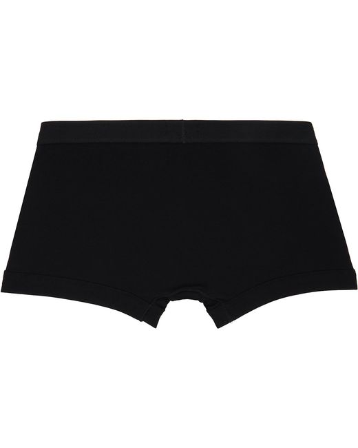 Tom Ford Black Two-Pack Cotton Boxer Briefs for men