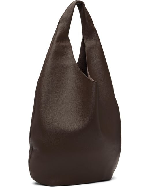 A.P.C. Brown 'Le Neige' Tote