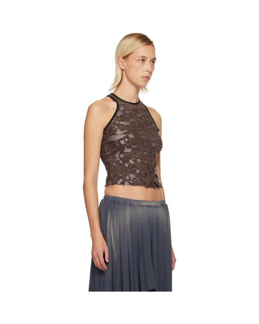 DIESEL Black T-Ilm Tank Top
