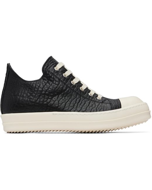 Rick Owens Black Tower Low Sneaks Sneakers for men
