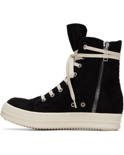 Rick Owens Black Tower Sneaks Sneakers
