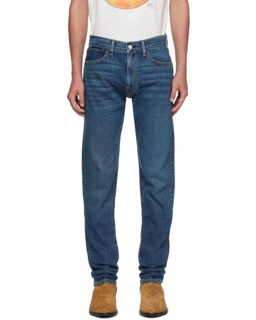 Re/done Blue 60s Slim Jeans for men