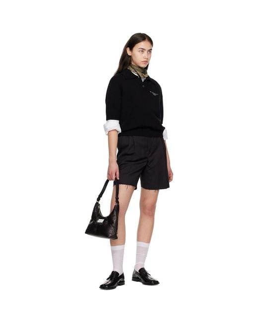 Maison Margiela Black Tabi Loafers