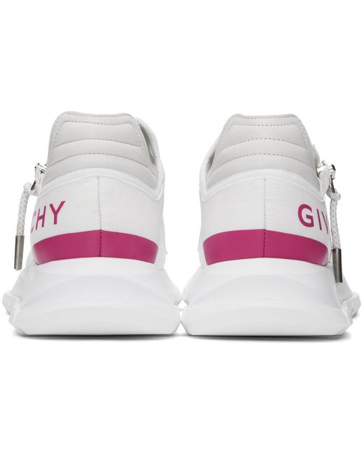 Givenchy Black White & Pink Spectre Sneakers