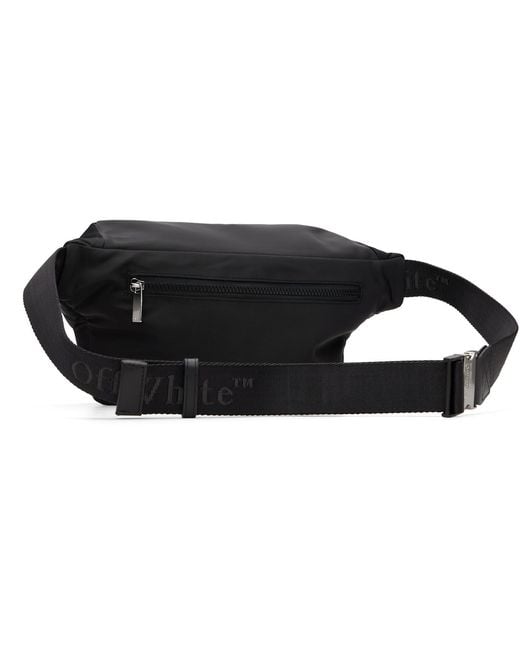 Off-White c/o Virgil Abloh Black Outdoor Waist Bag for men