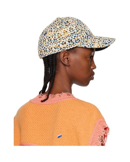 Adererror Orange Cursive Trs Cap