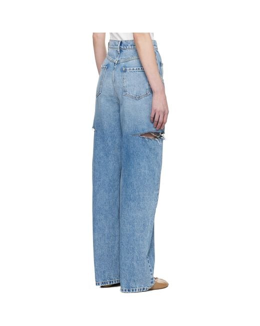 Maison Margiela Blue Slash Jeans