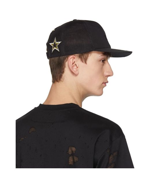 Givenchy Canvas Black Three-star Logo 