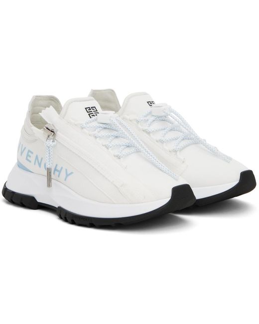 Givenchy Black White Spectre Zip Sneakers