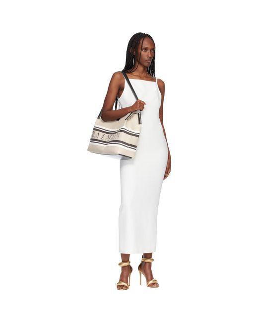 Balmain Metallic Medium Release Shopper Tote