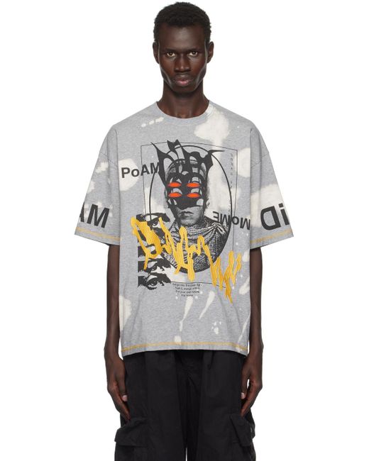 Perks And Mini Black Slam Poet T-Shirt for men