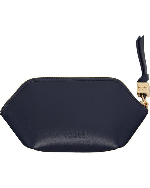Ganni Blue Bou Bear Coin Pouch