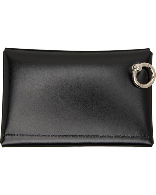 Toga Black Ring Metal Card Holder