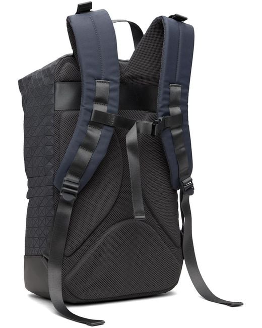 Bao Bao Issey Miyake Black Liner One-Tone Backpack for men