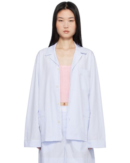 MAGNIBERG ブルー Dolce パジャマシャツ White
