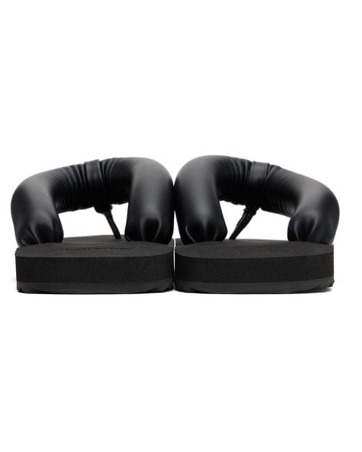 Yume Yume Black Suki Flip-Flops
