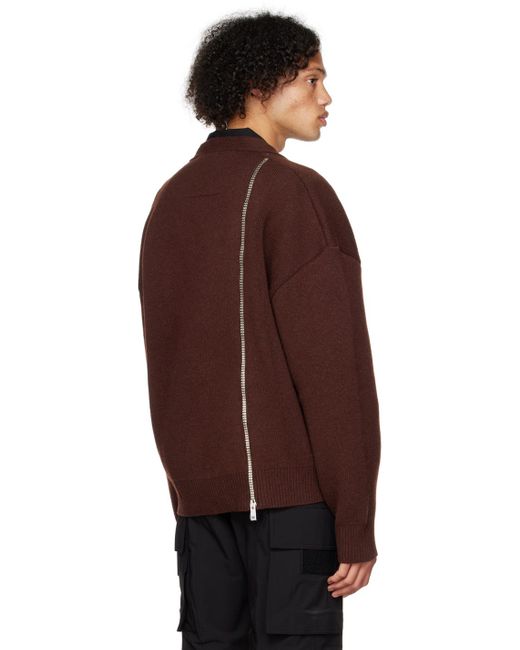 Givenchy Purple 4g Zip Cardigan for men