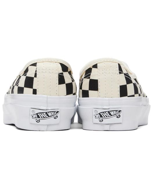 Vans Black Off- & Lx Authentic Reissue 44 Sneakers