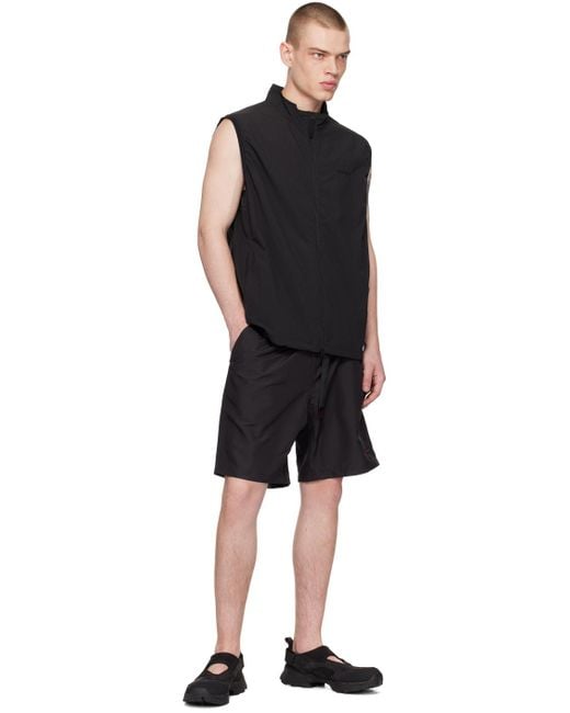 Gramicci Black Shell Shorts for men