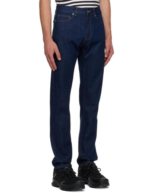 Norse Projects Blue Slim Jeans for men