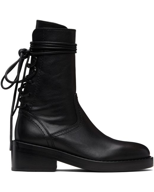 Ann Demeulemeester Black Heiko Boots for men