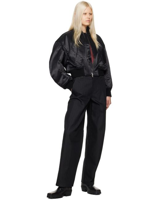 Alexander Wang ☆ブラック レザー Terrain Moto ブーツ Alexander Wang Black Terrain Leather Moto Boots | Lyst