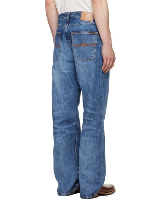 Nudie Jeans Blue Tuff Tony Jeans for men
