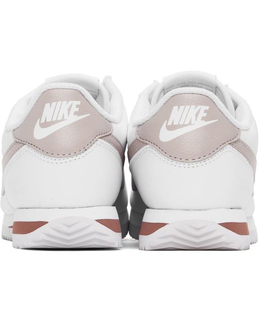 Nike Black White & Pink Cortez Sneakers