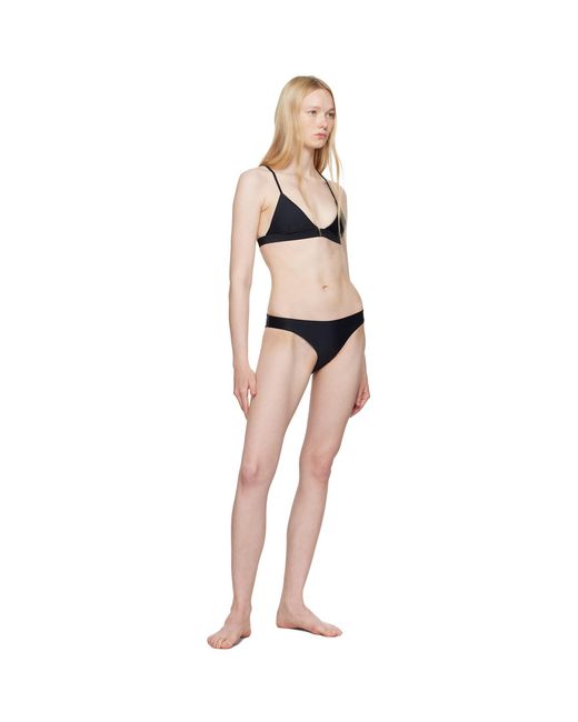 CDLP Black Quick-Drying Bikini Bottom