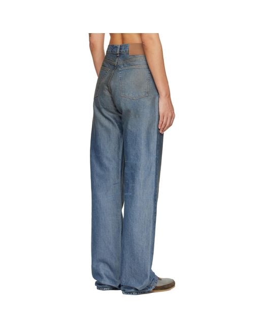 Our Legacy Blue Wata Cut Jeans