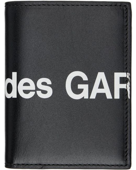 Comme des Garçons Black Huge Logo Wallet for men