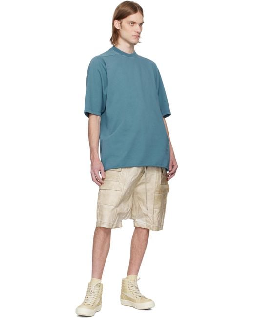 【Rick Owens】メンズ Hollywood Cargo Pods ショートパンツ メンズ Rick Owens ベージュ Hollywood Creatch Cargo Pods