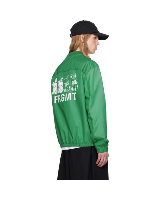 Moncler Genius Green 7 Moncler Frgmt Hiroshi Fujiwara Ostria Bomber Jacket for men