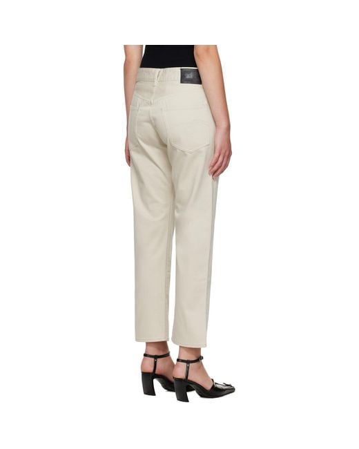 R13 Natural Romeo Jeans