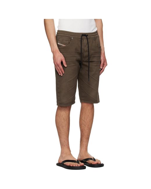DIESEL Multicolor 2033 D-Krooley-Short Jogg Denim Shorts for men