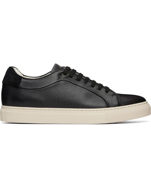 Paul Smith Black Leather Basso Sneakers for men