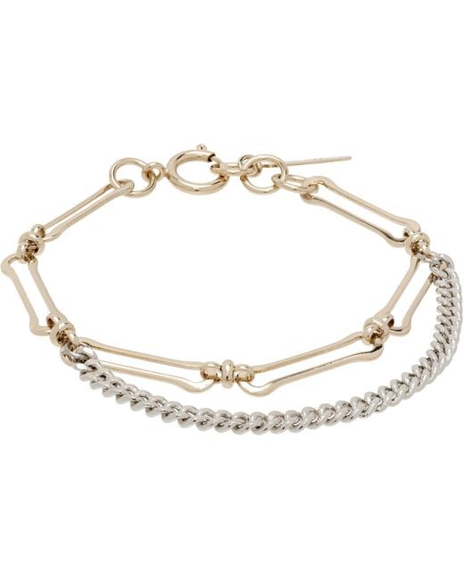 Justine Clenquet Black Pixie Bracelet for men