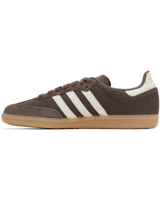 メンズ Adidas Originals ブラウン Samba Og スニーカー Black