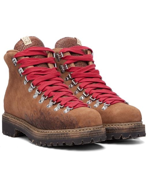 Visvim Brown Whymper Boots for men