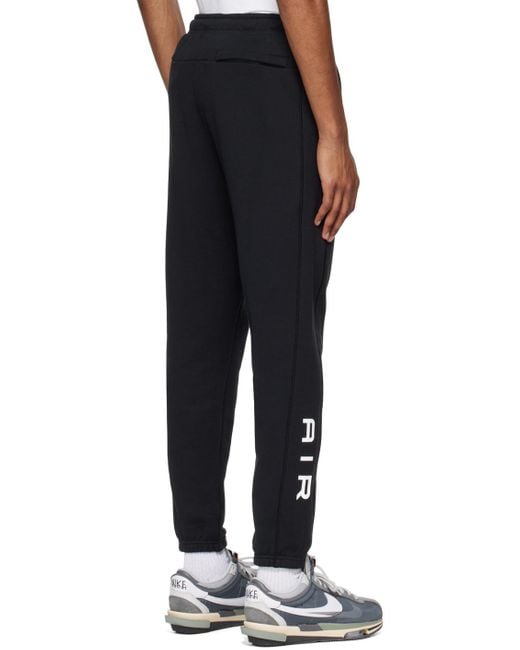 Nike Black Sportswear Air Lounge Pants for men