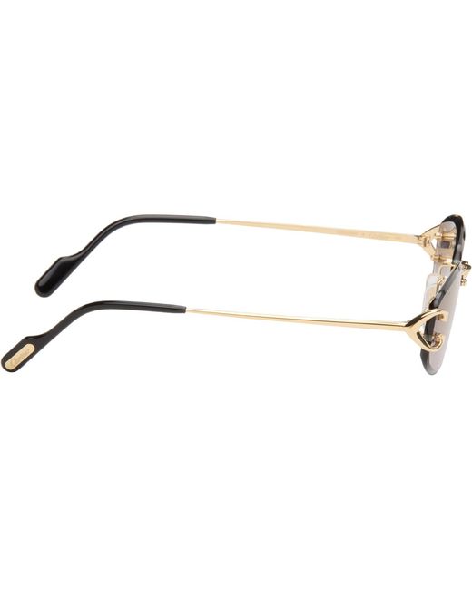 Cartier Brown 'Classic C De Sunglasses for men