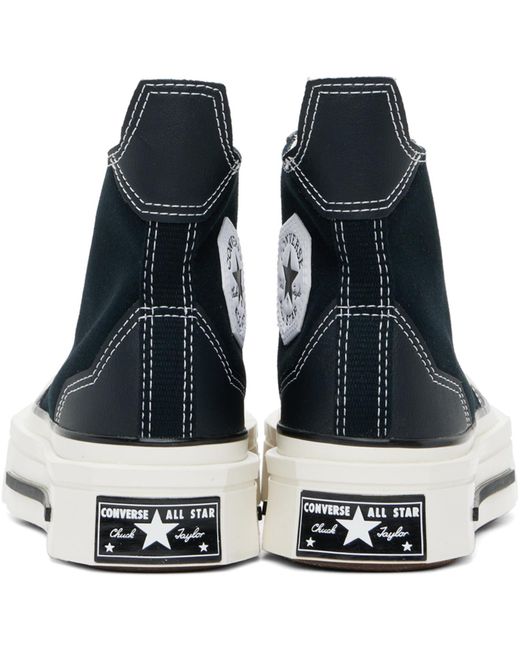 Converse Black Chuck 70 De Luxe Squared Sneakers