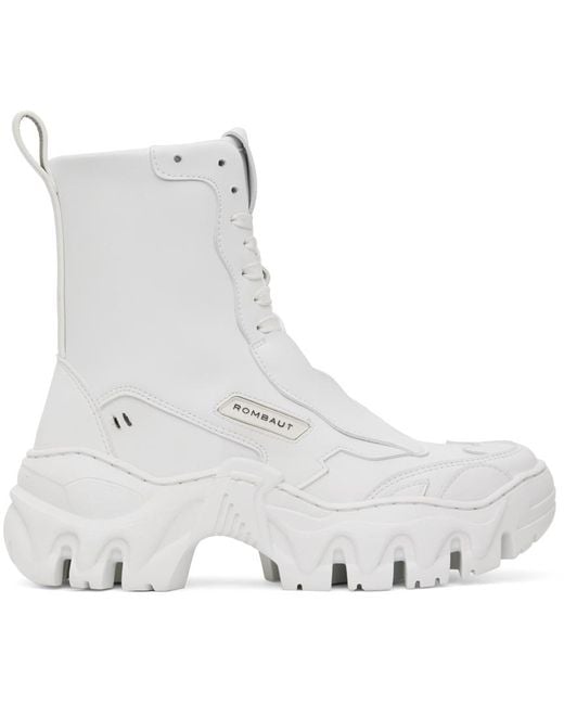Rombaut White Boccaccio Ii Ankle Boots