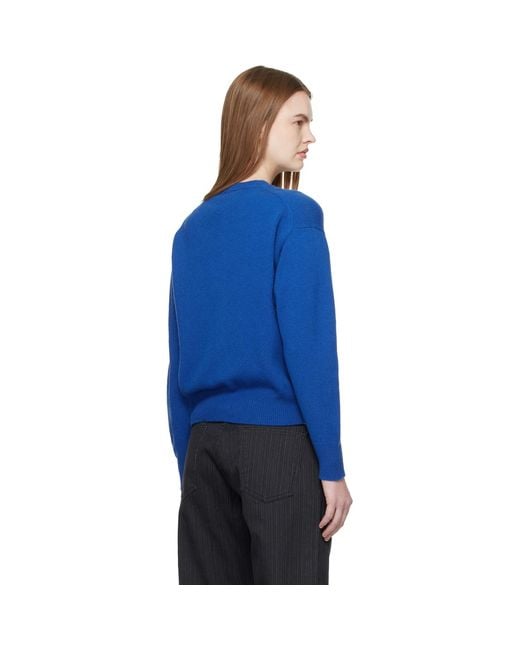 &Daughter Blue Ada Crewneck Cardigan