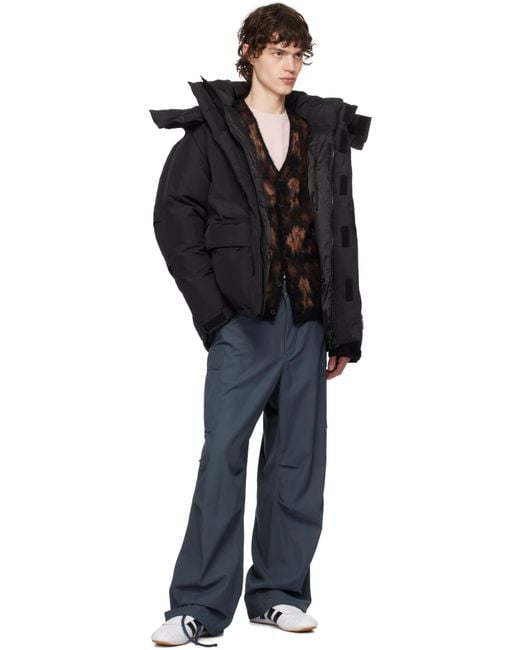 Daiwa Pier39 Gore-Tex Windstopper Expedition Down Jacket in Black