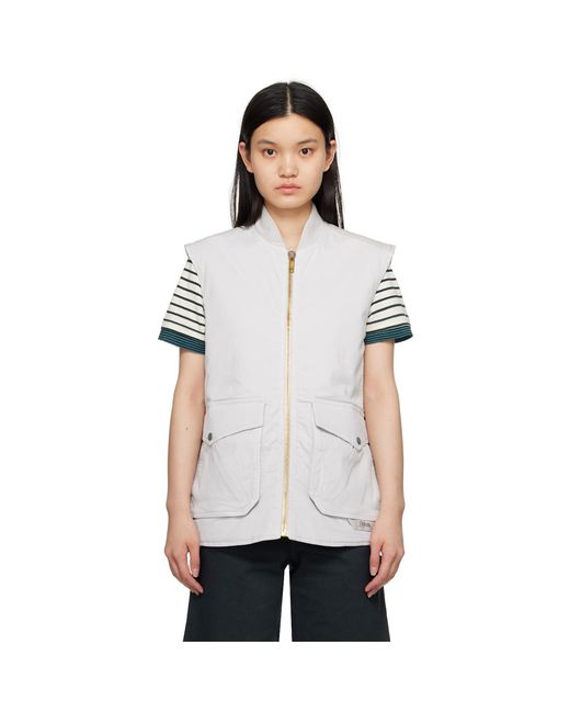 Veste cargo grise Objects IV Life en coloris White